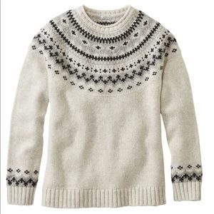 L.L. Bean wool sweater